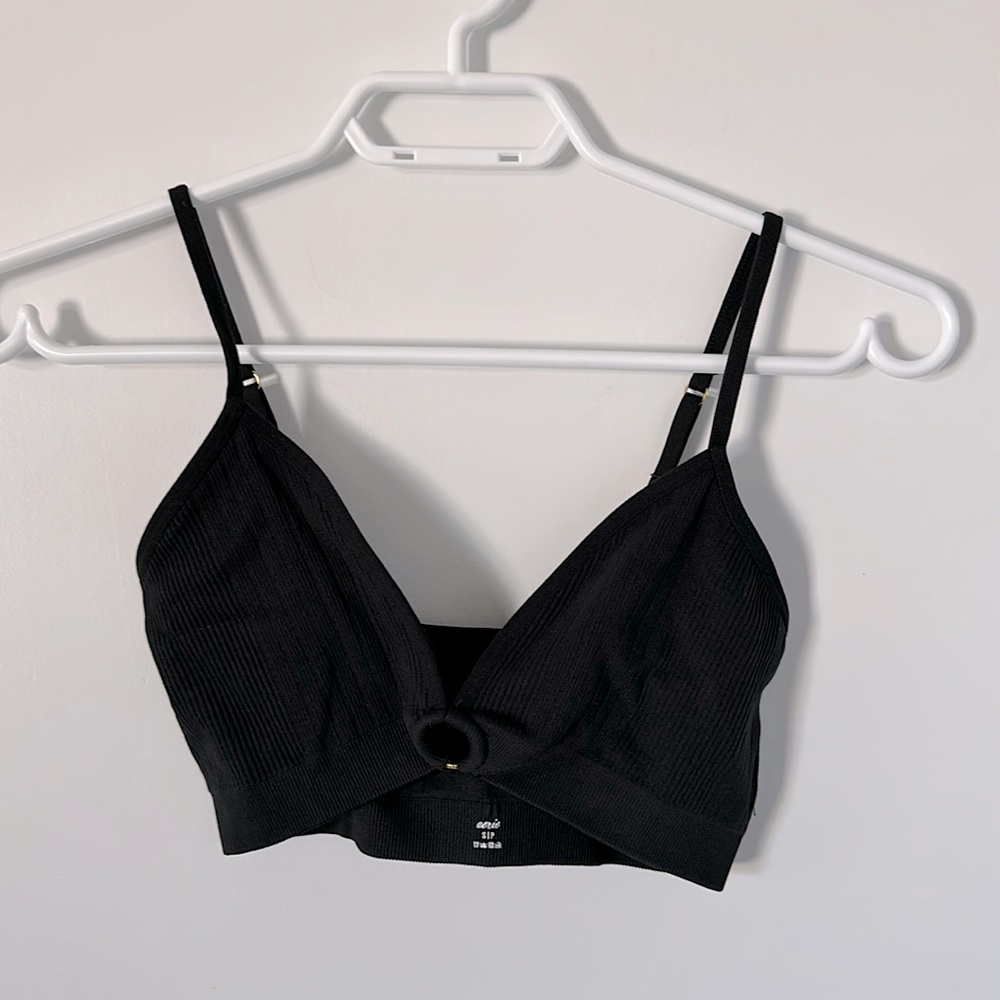Aerie Seamless Ring Plunge Bralette